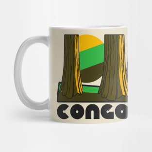 Retro Congaree ))(( Tourist Souvenir National Park Design Mug